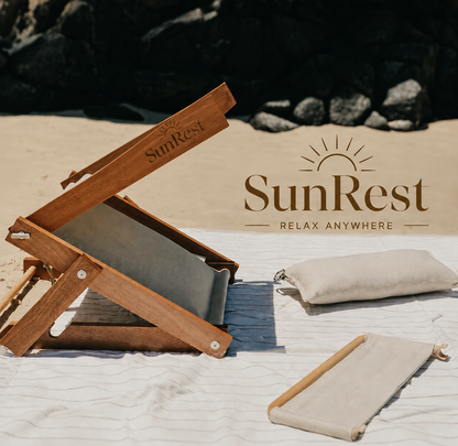 smmr SunRest Tanning Sun Shade with Pillow
