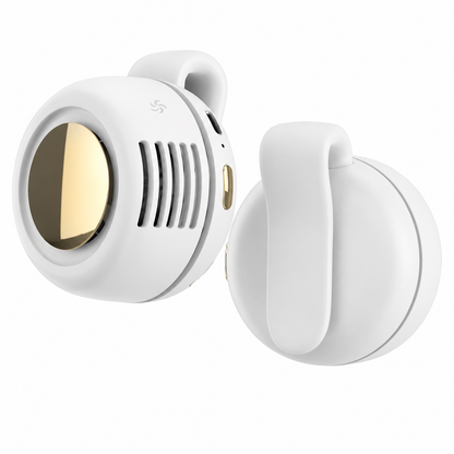 smmr Portable Mini Clip Fan with 360° Cooling